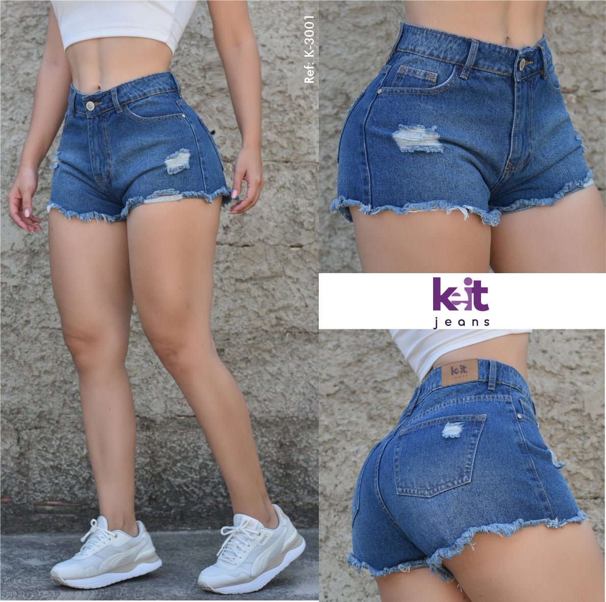 SHORT MUJER  RIGIDO REF. K-3001