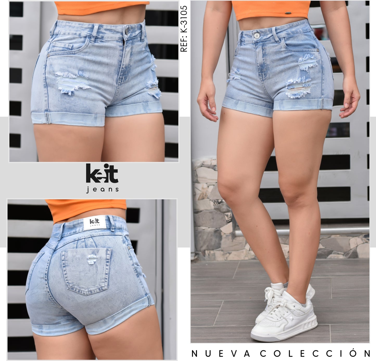 SHORT MUJER REF. K-3105